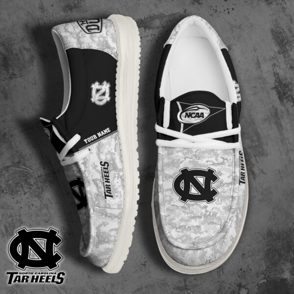 Tubopro North Carolina Tar Heels Personalized Hey Dude Shoes For Men And Women