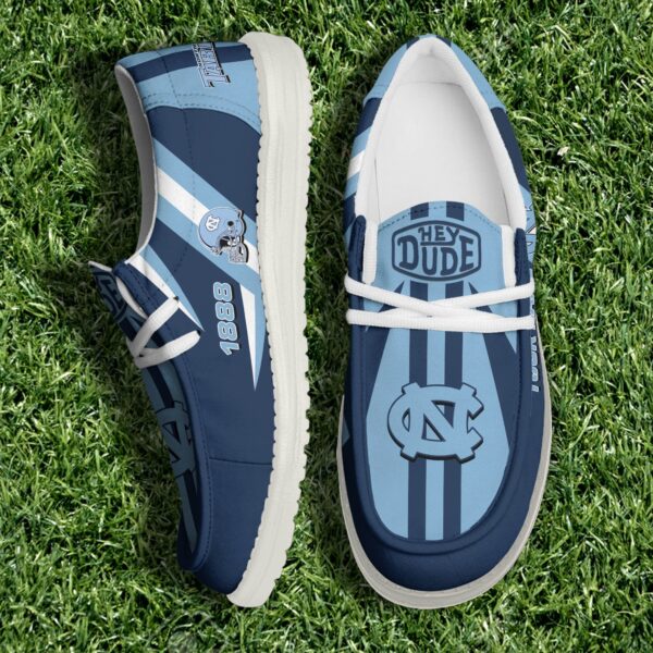 Tubopro North Carolina Tar Heels Personalized Hey Dude Shoes For Men And Women
