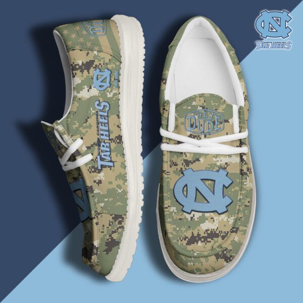 Tubopro North Carolina Tar Heels Personalized Hey Dude Shoes For Men And Women
