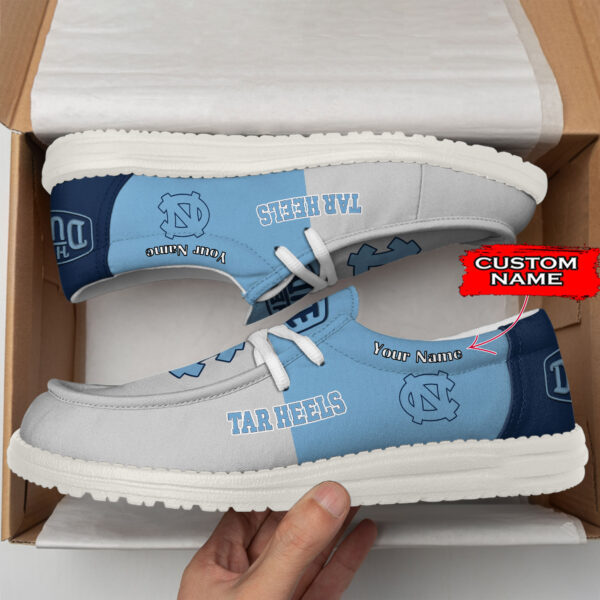 Tubopro North Carolina Tar Heels Personalized Hey Dude Shoes For Men And Women - Image 3