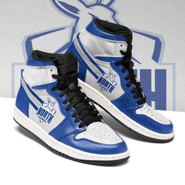 Tubopro North Melbourne Kangaroos AFL AJ1 High Sneakers Shoes For Men And Women