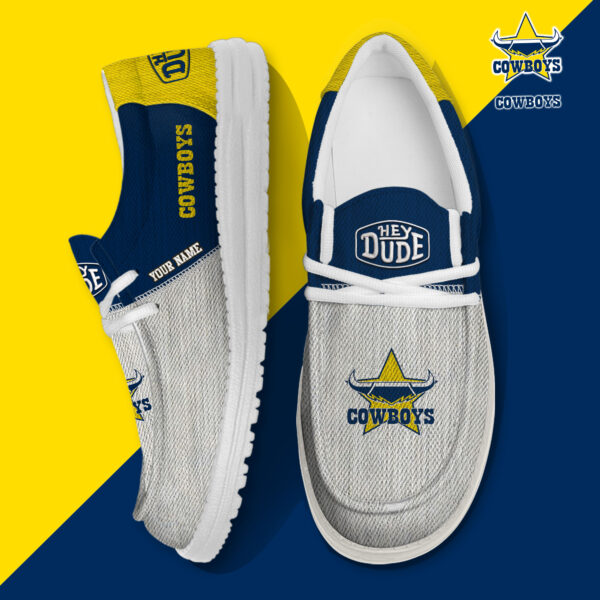 Tubopro North Queensland Cowboys Personalized Hey Dude Shoes For Men And Women