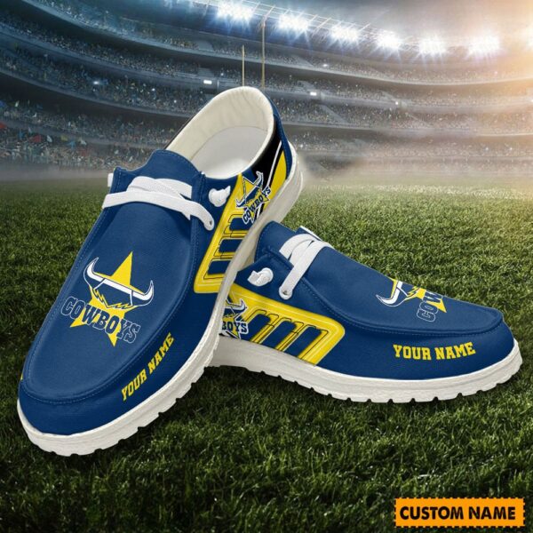 Tubopro North Queensland Cowboys Personalized Hey Dude Shoes For Men And Women