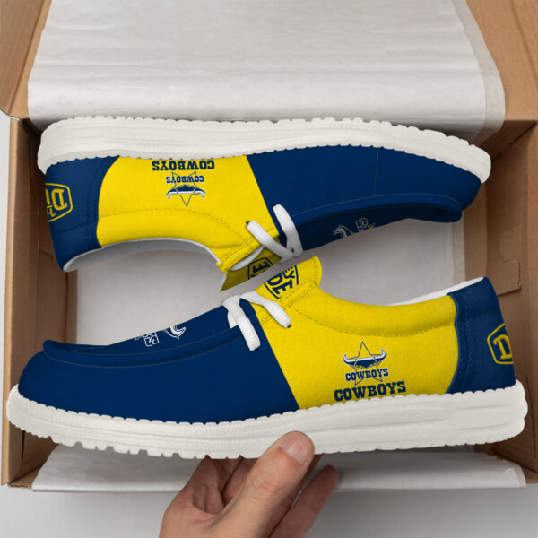 Tubopro North Queensland Cowboys Personalized Hey Dude Shoes For Men And Women - Image 3