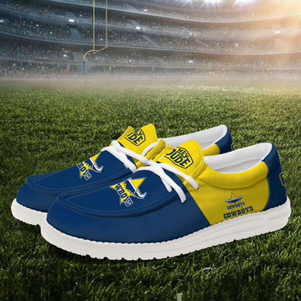 Tubopro North Queensland Cowboys Personalized Hey Dude Shoes For Men And Women - Image 2