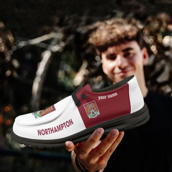 Tubopro Northampton Town F.C Personalized Hey Dude Shoes For Men And Women - Image 4