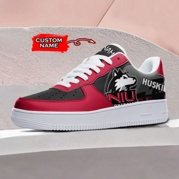 Tubopro Northern Illinois Huskies NCAA Air Low-Top Sneakers Shoes For Men And Women - Image 2
