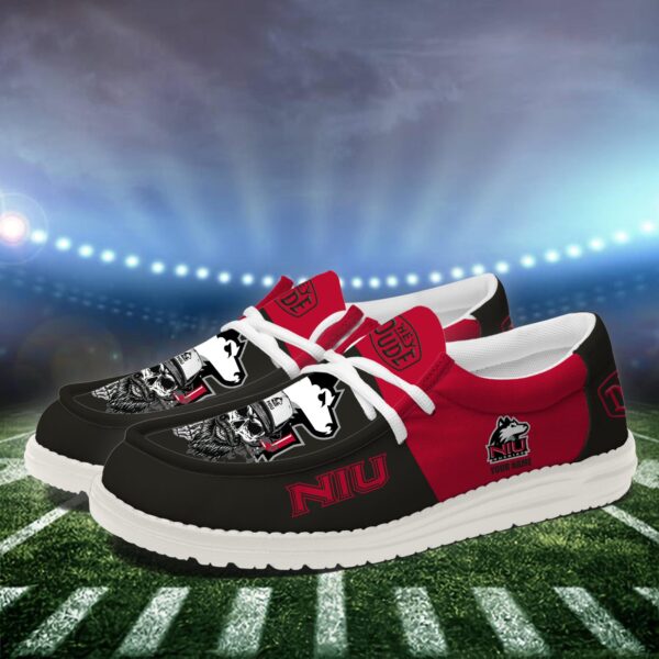 Tubopro Northern Illinois Huskies Personalized Hey Dude Shoes For Men And Women - Image 2