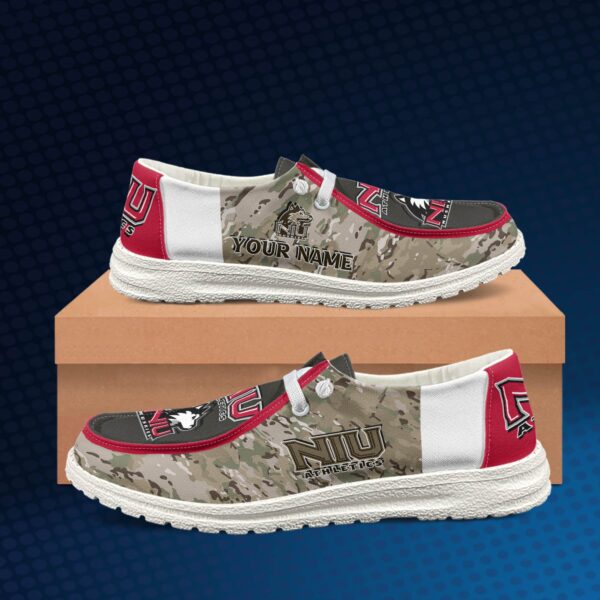 Tubopro Northern Illinois Huskies Personalized Hey Dude Shoes For Men And Women - Image 2