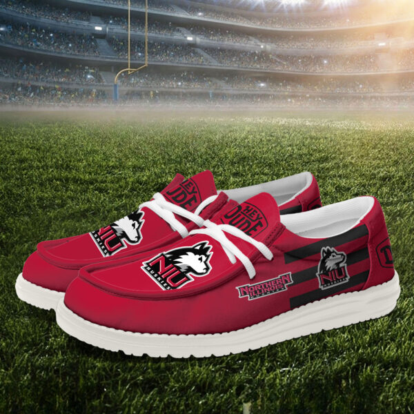 Tubopro Northern Illinois Huskies Personalized Hey Dude Shoes For Men And Women - Image 2