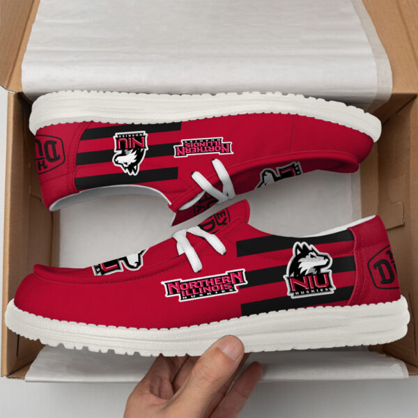 Tubopro Northern Illinois Huskies Personalized Hey Dude Shoes For Men And Women - Image 3