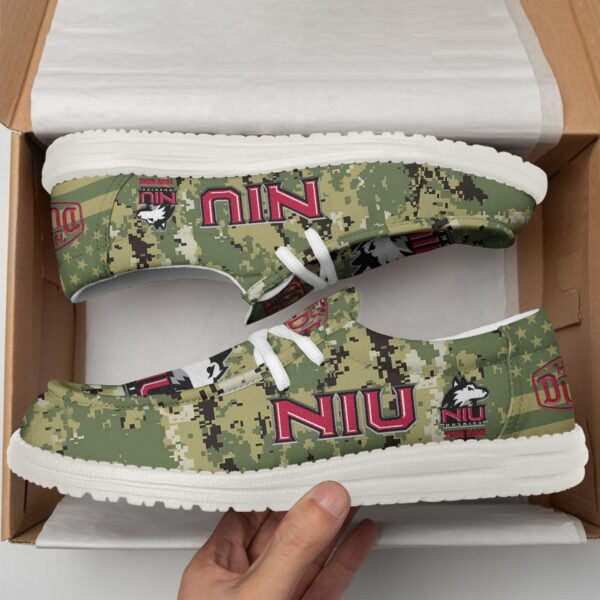 Tubopro Northern Illinois Huskies Personalized Hey Dude Shoes For Men And Women - Image 2