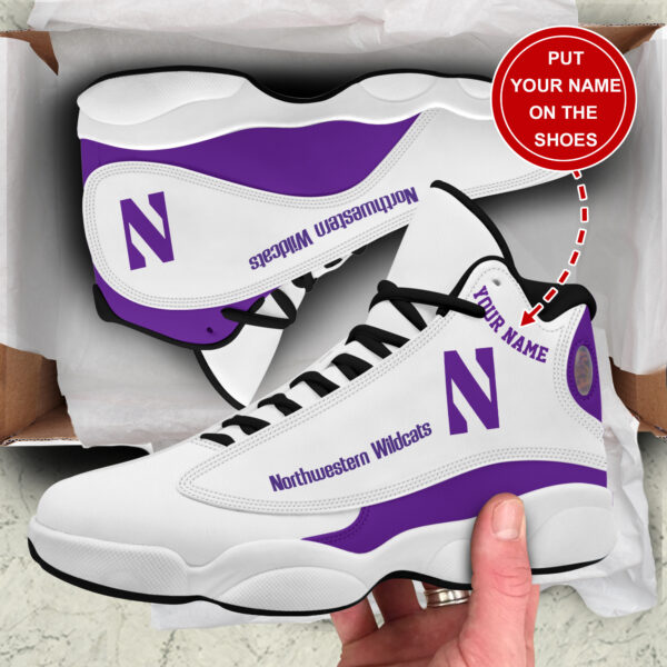 Tubopro Northwestern Wildcats AJ13 Sneakers Shoes For Men And Women