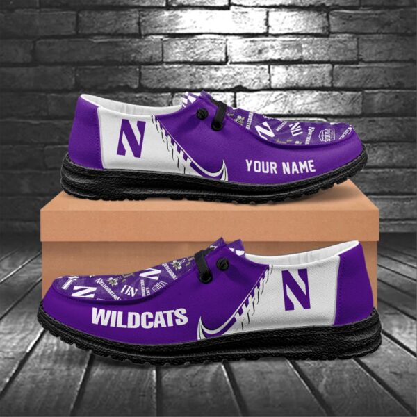 Tubopro Northwestern Wildcats Hey Dude Shoes For Men And Women - Image 6