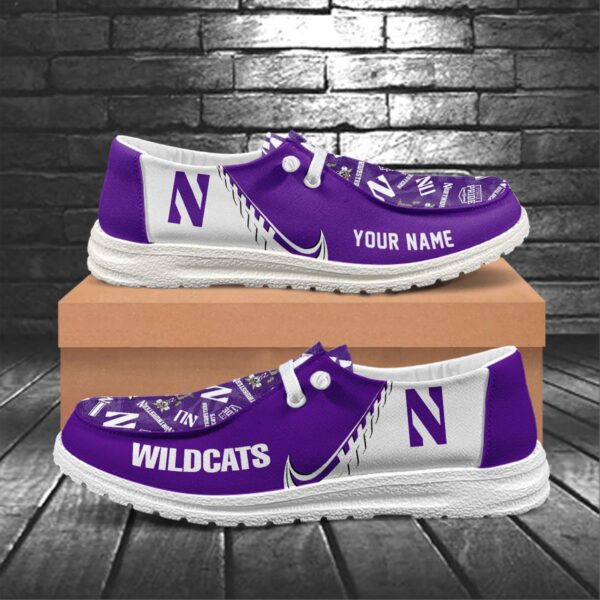 Tubopro Northwestern Wildcats Hey Dude Shoes For Men And Women - Image 5