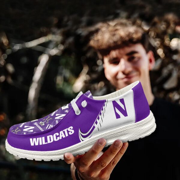 Tubopro Northwestern Wildcats Hey Dude Shoes For Men And Women - Image 3