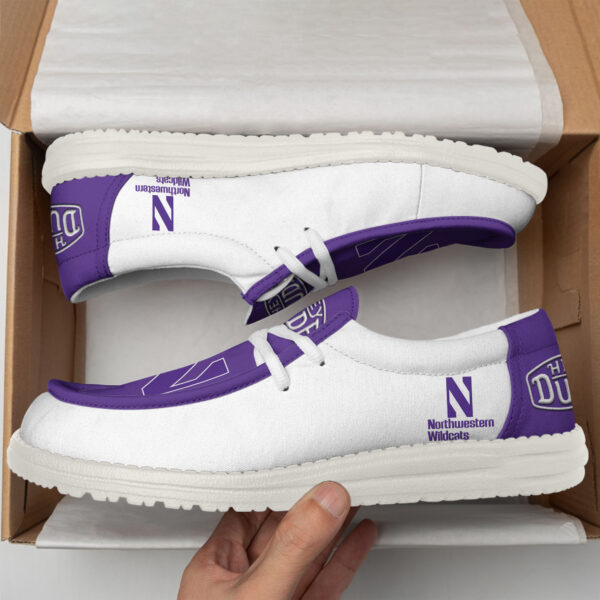 Tubopro Northwestern Wildcats Personalized Hey Dude Shoes For Men And Women - Image 2