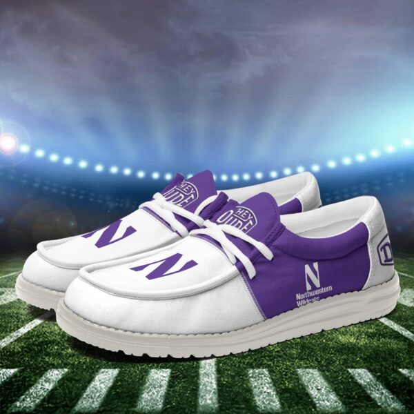 Tubopro Northwestern Wildcats Personalized Hey Dude Shoes For Men And Women - Image 4
