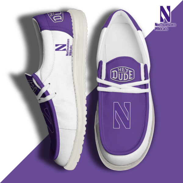 Tubopro Northwestern Wildcats Personalized Hey Dude Shoes For Men And Women