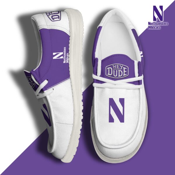 Tubopro Northwestern Wildcats Personalized Hey Dude Shoes For Men And Women