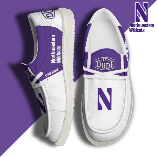 Tubopro Northwestern Wildcats Personalized Hey Dude Shoes For Men And Women