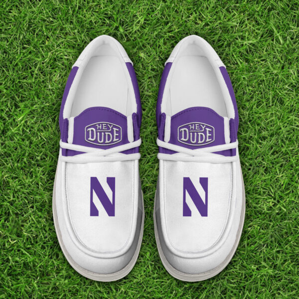 Tubopro Northwestern Wildcats Personalized Hey Dude Shoes For Men And Women - Image 5