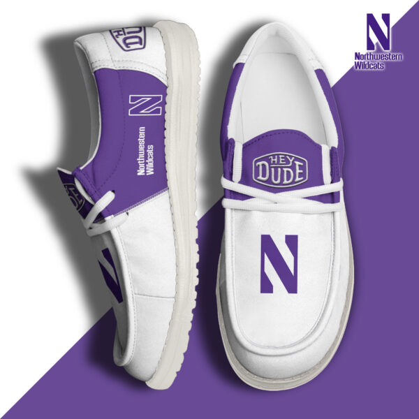 Tubopro Northwestern Wildcats Personalized Hey Dude Shoes For Men And Women