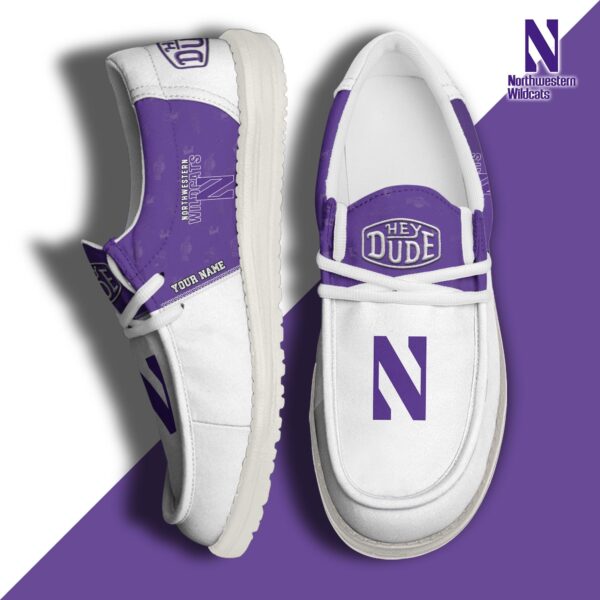 Tubopro Northwestern Wildcats Personalized Hey Dude Shoes For Men And Women