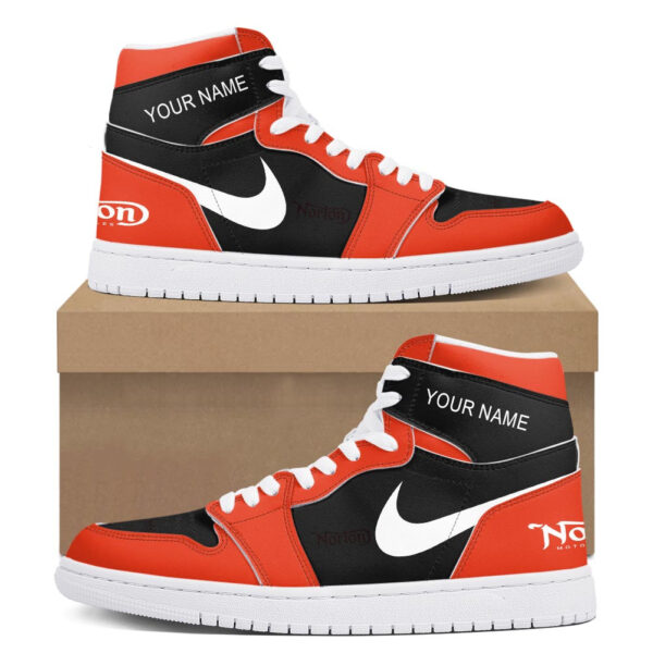 Tubopro Norton AJ1 High Sneakers Shoes For Men And Women - Image 2