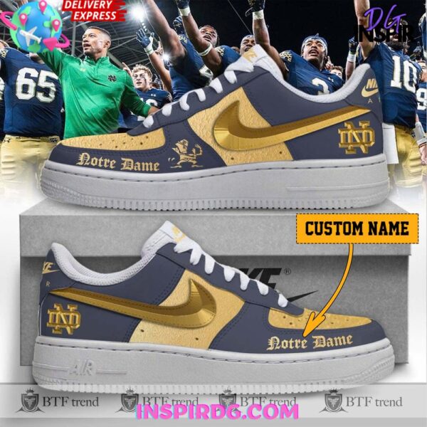 Tubopro Notre Dame Fighting Irish Air Low-Top Sneakers Shoes For Men And Women
