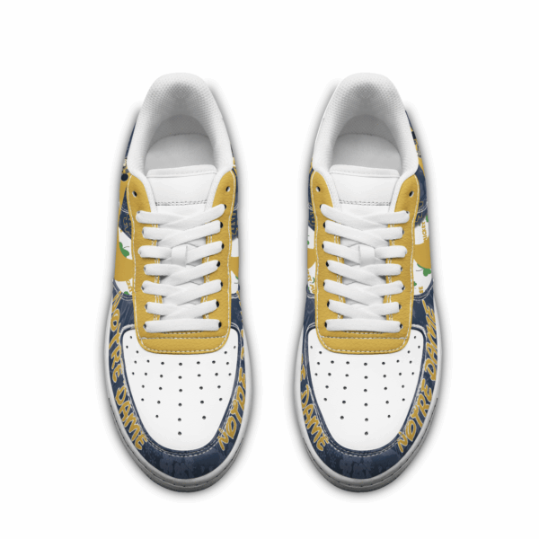 Tubopro Notre Dame Fighting Irish Air Low-Top Sneakers Shoes For Men And Women - Image 4