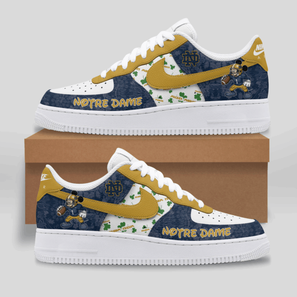Tubopro Notre Dame Fighting Irish Air Low-Top Sneakers Shoes For Men And Women - Image 2