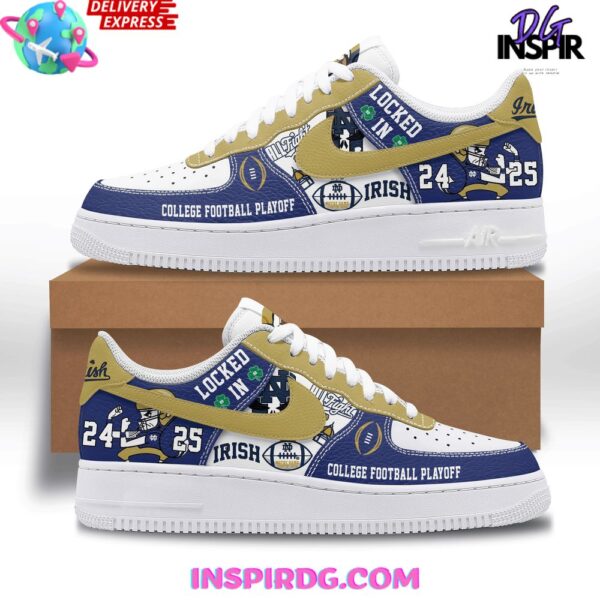 Tubopro Notre Dame Fighting Irish Air Low-Top Sneakers Shoes For Men And Women - Image 2
