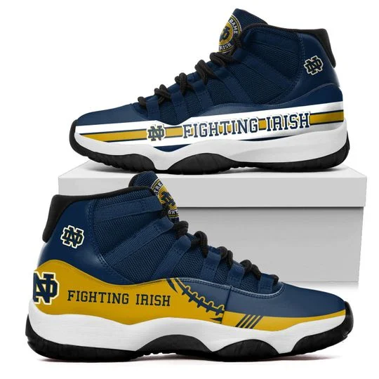 Tubopro Notre Dame Fighting Irish AJ13 Sneakers Shoes For Men And Women