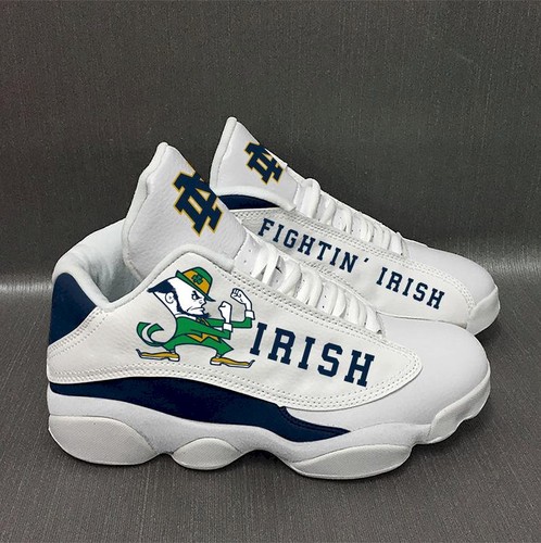Tubopro Notre Dame Fighting Irish AJ13 Sneakers Shoes For Men And Women