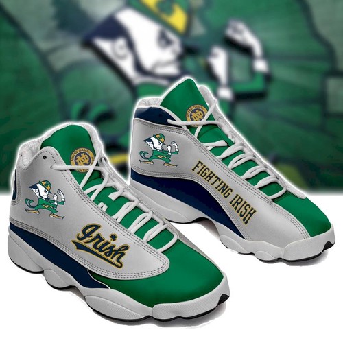 Tubopro Notre Dame Fighting Irish AJ13 Sneakers Shoes For Men And Women