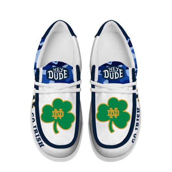 Tubopro Notre Dame Fighting Irish Personalized Hey Dude Shoes For Men And Women - Image 2