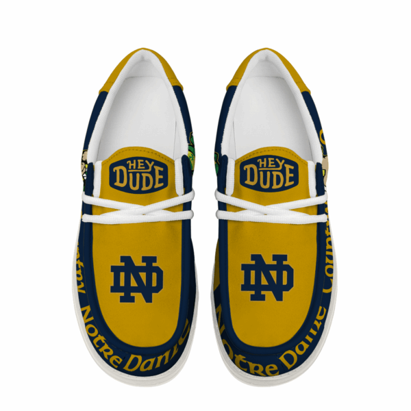 Tubopro Notre Dame Fighting Irish Personalized Hey Dude Shoes For Men And Women - Image 5