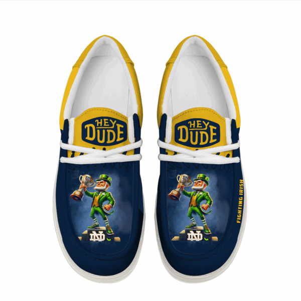 Tubopro Notre Dame Fighting Irish Personalized Hey Dude Shoes For Men And Women - Image 2