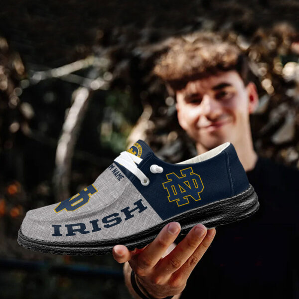 Tubopro Notre Dame Fighting Irish Hey Dude Shoes For Men And Women - Image 3