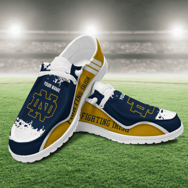 Tubopro Notre Dame Fighting Irish Hey Dude Shoes For Men And Women