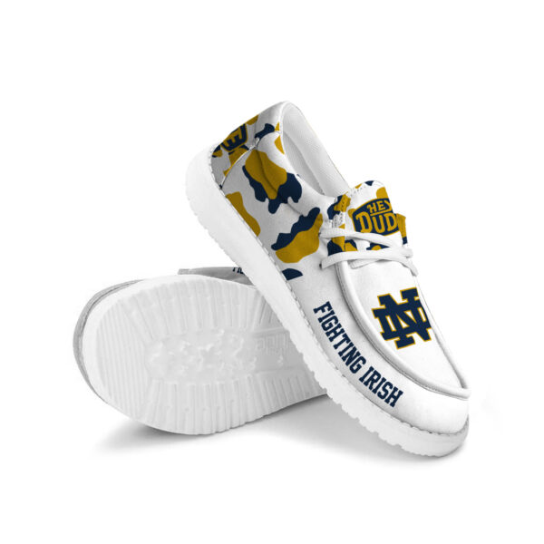 Tubopro Notre Dame Fighting Irish Hey Dude Shoes For Men And Women - Image 4