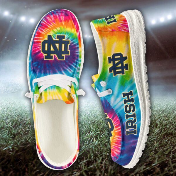 Tubopro Notre Dame Fighting Irish Hey Dude Shoes For Men And Women - Image 4