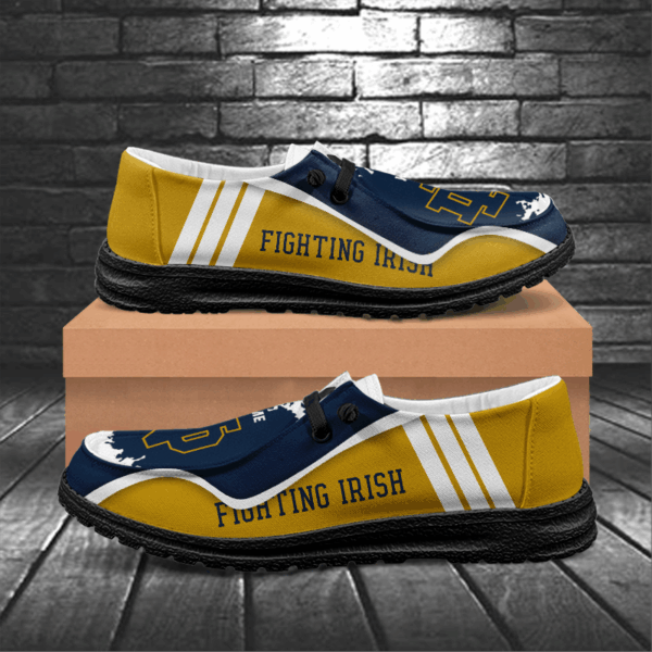 Tubopro Notre Dame Fighting Irish Hey Dude Shoes For Men And Women - Image 6
