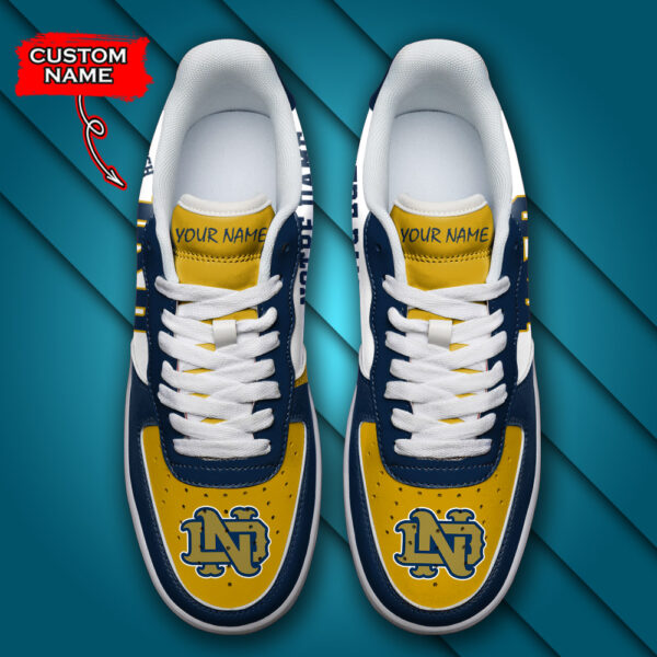 Tubopro Notre Dame Fighting Irish NCAA Air Low-Top Sneakers Shoes For Men And Women - Image 4