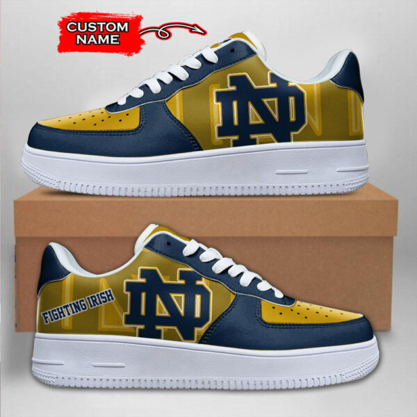 Tubopro Notre Dame Fighting Irish NCAA Air Low-Top Sneakers Shoes For Men And Women