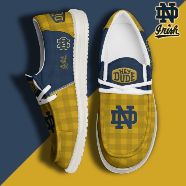 Tubopro Notre Dame Fighting Irish Personalized Hey Dude Shoes For Men And Women