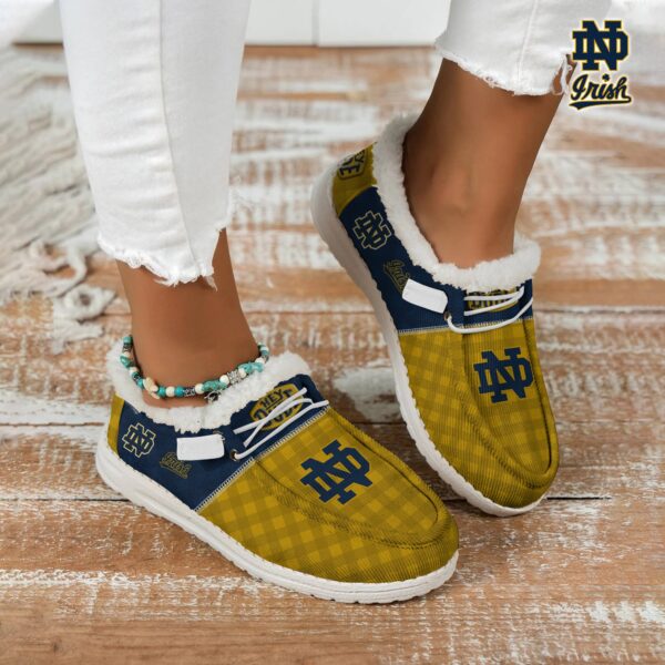Tubopro Notre Dame Fighting Irish Personalized Hey Dude Shoes For Men And Women