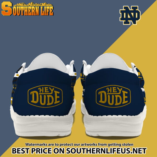 Tubopro Notre Dame Fighting Irish Personalized Hey Dude Shoes For Men And Women - Image 3