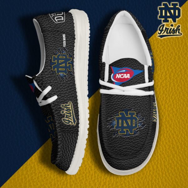 Tubopro Notre Dame Fighting Irish Personalized Hey Dude Shoes For Men And Women